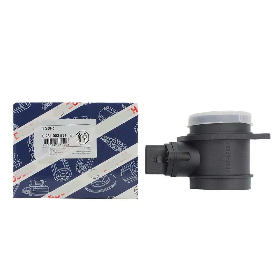 OEM Mass Air Flow Sensor 0281002531 Fits VW Volkswagen Beetle Jetta Golf 2004-06 - Imagem 3 de 4