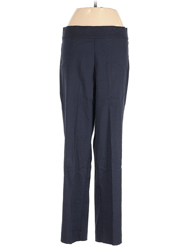 Blue Illusion Women Blue Linen Pants XS