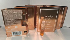 Lot of 5 Lancome La Vie Est Belle L’extrait Perfume Samples Size 0.04 oz ea