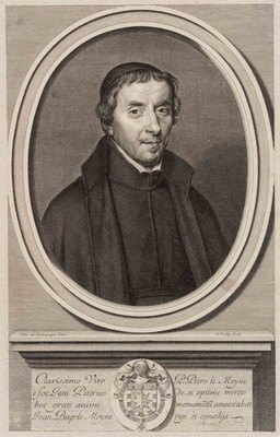 POILLY (*1623) nach CHAMPAGNE (*1602), Porträt des Pierre de Moyne, um 1650, KSt