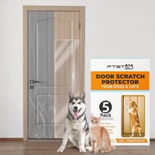 5-Pack Door Guard - 5 x 47'' x 8.3'' Cat Dog Scratch Protector, Heavy Duty ...