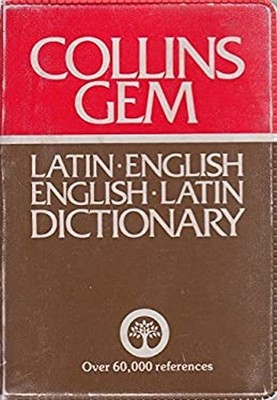 Collins Gem Latin Dictionary Paperback
