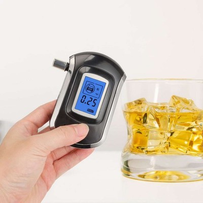Protectly Digital Breathalyzer – Breath Test with Mouthpiece & USB