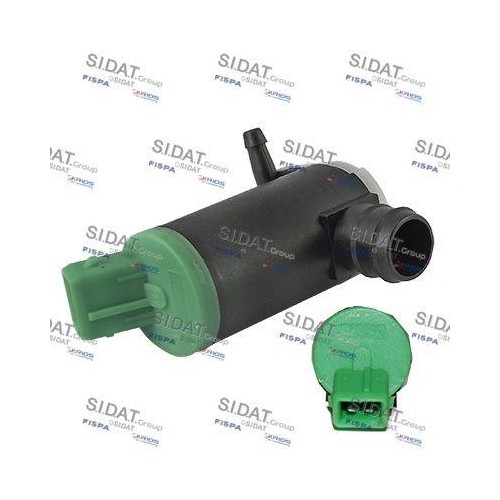 Pompe d'essuie-glace Sidat 5.5114 pour pare-brise de Citroën et Peugeot