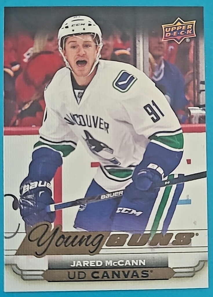 2015-16 Jared McCann Upper Deck Young Guns CANVAS Rookie RC #C114