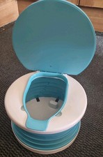 Portable Foldable Toilet for Toddlers 2-in-1 Travel Potty Kids RRP 19