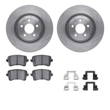 Dynamic Friction Company 6512-73401 Brake Rotor With 5000 Brake Pads And