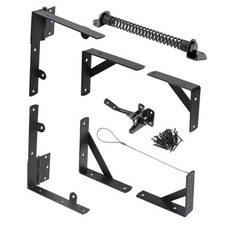 Fence Gate Kit Gate Hardware Anti Sag Gate Kit Gate Frame Cornor Brackets 1 Set