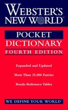 Pocket Dictionary Paperback Webster's New World Dictionaries Edit