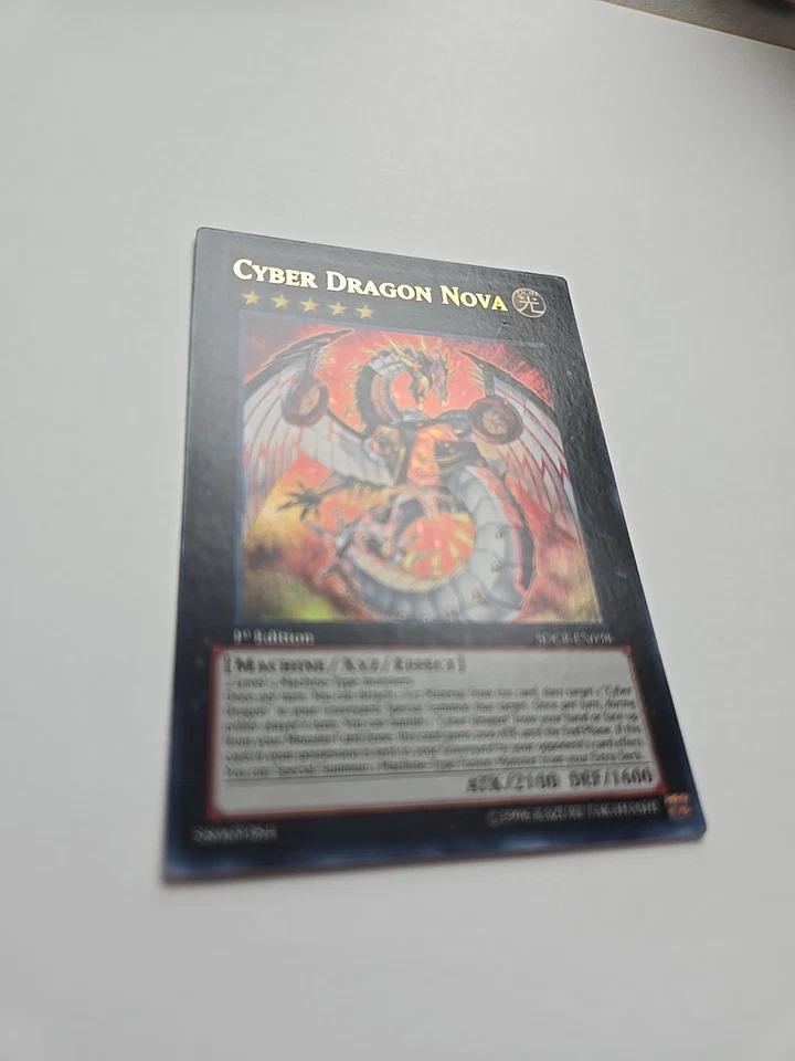 Yu-Gi-Oh! Cyber Dragon Nova  SDCR-EN038 1st Edition Ultra Rare Holo - Image 2 of 4