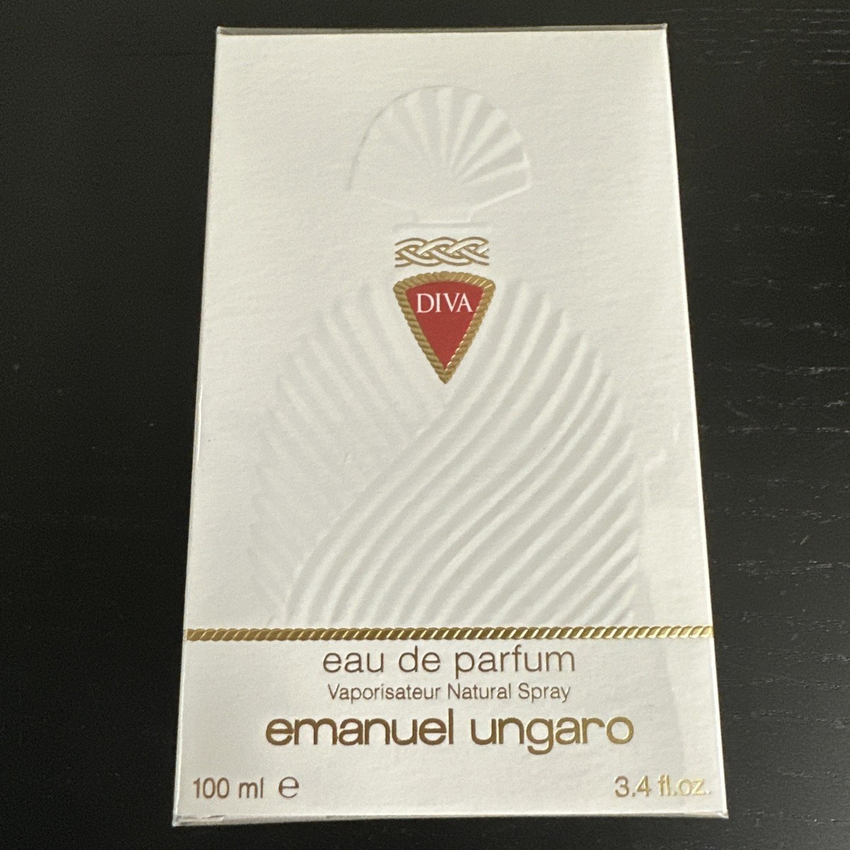 Emanuel Ungaro DIVA Eau De Parfum 100 mL/ 3.4 fl oz Natural Spray (NEW & Sealed)