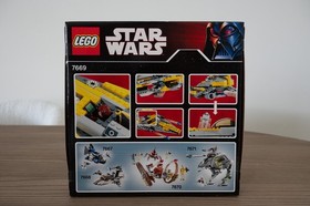 LEGO Star Wars: Anakin's Jedi Starfighter (7669) Rare Black Box US First Edition