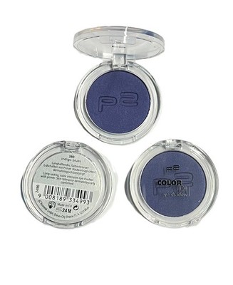 3× P2 Cosmetic Color Up Lidschatten 390 Indigoblau
