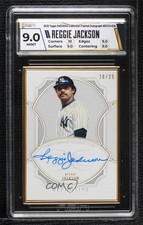 2020 Definitive Collection Framed 18/25 Reggie Jackson HGA 9 MINT Auto HOF 0c3