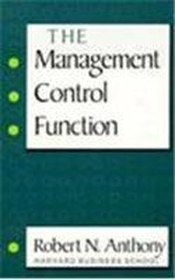 Management Control Function, Anthony, Robert N.