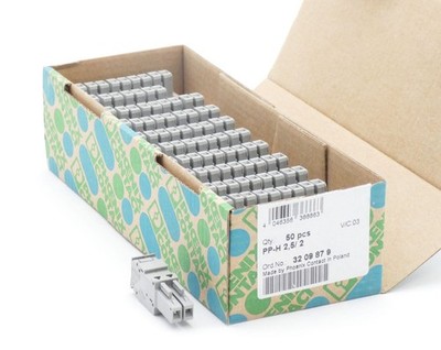 50x Phoenix Contact PP-H 2,5/ 2 3209879 300V 20A max. Stecker -unused/OVP-