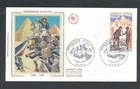 D440878 France Silk Cachet FDC Expedition in Egypt