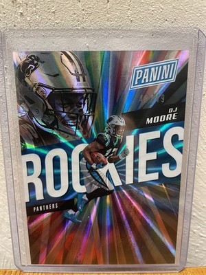2018 Panini National Convention Rookies D.J. Moore Lot #97 /49, /99, /399 RC SP