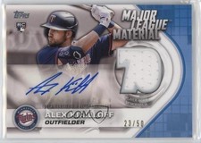 2021 Topps Update Major League Material 23/50 Alex Kirilloff #MLMA-AK Auto 1d6y