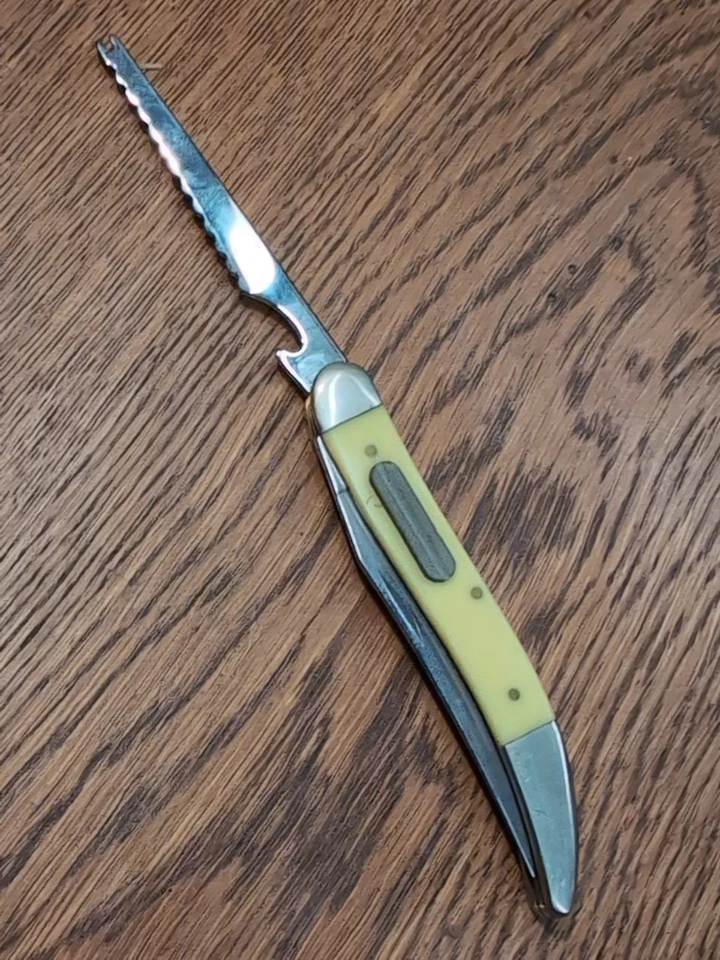 Navaja de bolsillo de pescador Case XX 320094F de dos hojas Foto 3 de 4