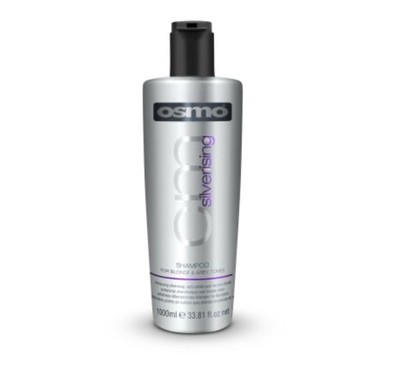 OSMO Silvering Shampoo & Conditioner 1000ml - Verbessert Weißgrau Silbertöne