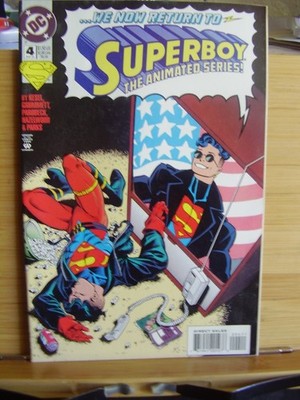 DC COMICS # 4 MAY 1994 SUPERBOY SUPER HERO THE ANIMATED SERIES
