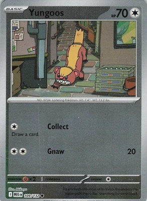 Yungoos Common ME01: Mega Evolution 109/132 NM