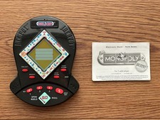Vintage 1999 Electronic Handheld Monopoly Jackpot TESTED AND WORKS