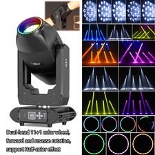 400W High Power Dual Head LED Moving Head Beam Light 360 Rotation DMX 36 Prism