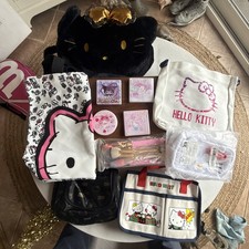 Huge Hello Kitty Sanrio Lot Bags Makeup Accessories And More New Huge Hello Kitty Sanrio Lot Bags Makeup Accessories And More New