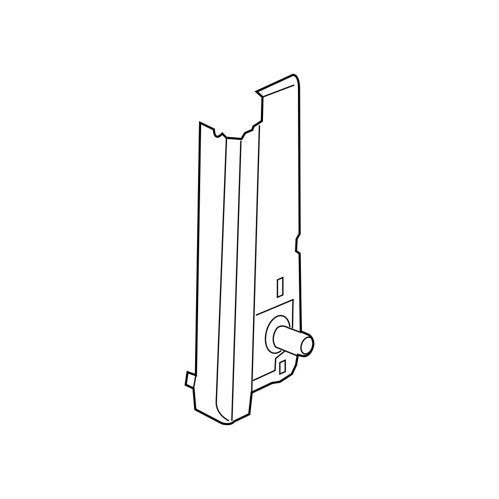 BMW Genuine Cooling System Radiator Left Module Mount F10 F10n for 