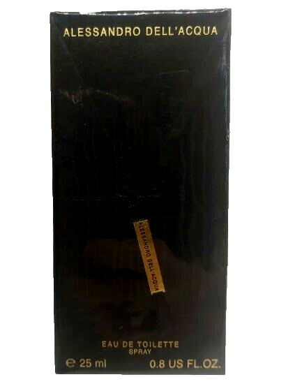 ❤️ALESSANDRO DELL'ACQUA ,EAU DE TOILETTE, 0.8oz 25ml.NEW
