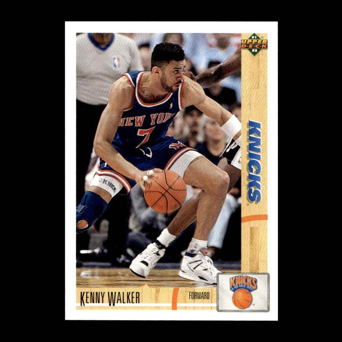 Kenny Walker 1991-92 Upper Deck Washington Bullets #347 R328V 74