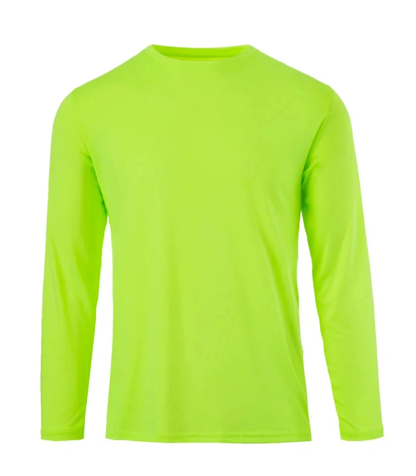 KOBALT1 Neon Green Long Sleeve T-Shirt –UPF Protection/ New /Size XL