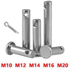 Clevis Pins Metric Securing Fasteners for Retaining R Clips and Split Pins