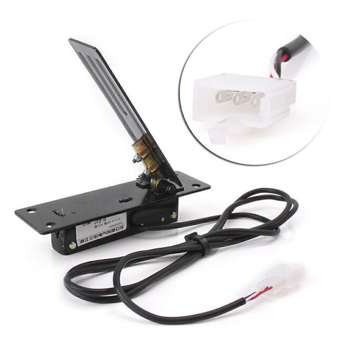 Metall Hall Effekt Elektrisches Fuß Gaspedal Gaspedal für GO Kart Fahrrad - Bild 1 von 10