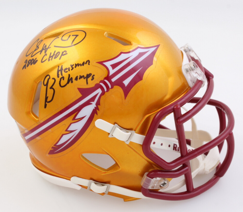 Charlie Ward Autographed Signed Florida State Seminoles Speed Mini Helmet 2 Inscriptions /QB 