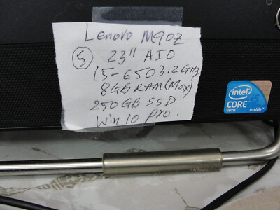 Lenovo ThinkCentre M90z All In One Computer upgraded to