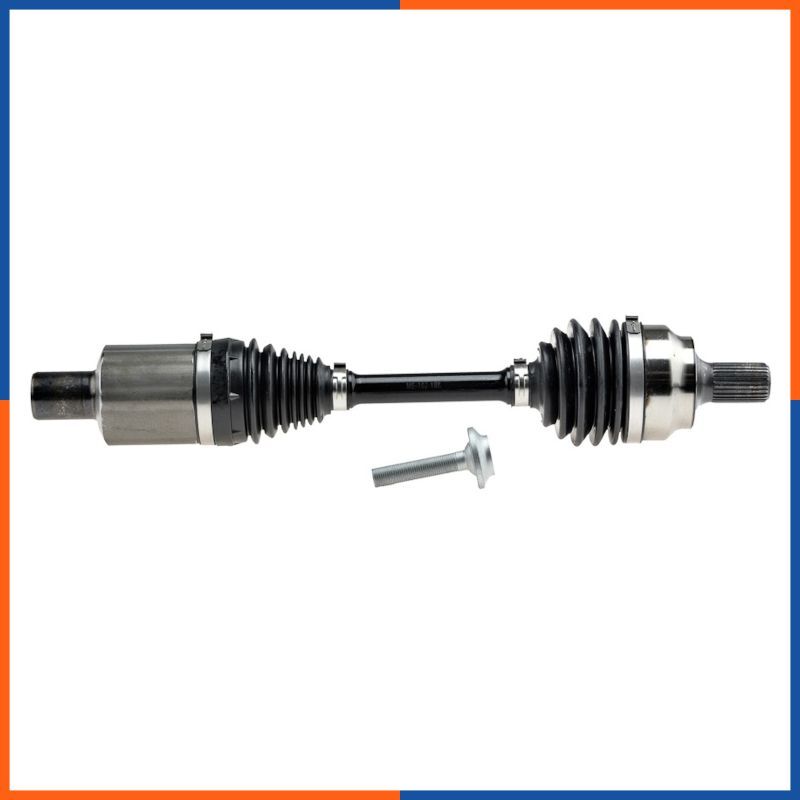 Arbre de transmission gauche anti-vibration en acier forgé compatible Mercedes-Benz
