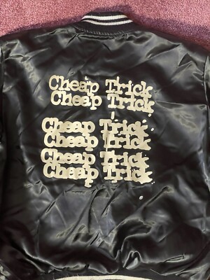 Rare Original Cheap Trick Touring Jacket 1970s 1980s Autographed