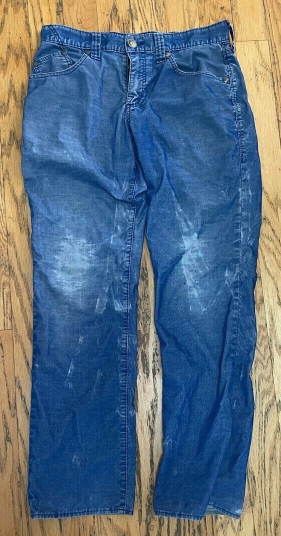 Mens Rock Republic Devious Indigo Straight Leg Jeans 32X32 Exact