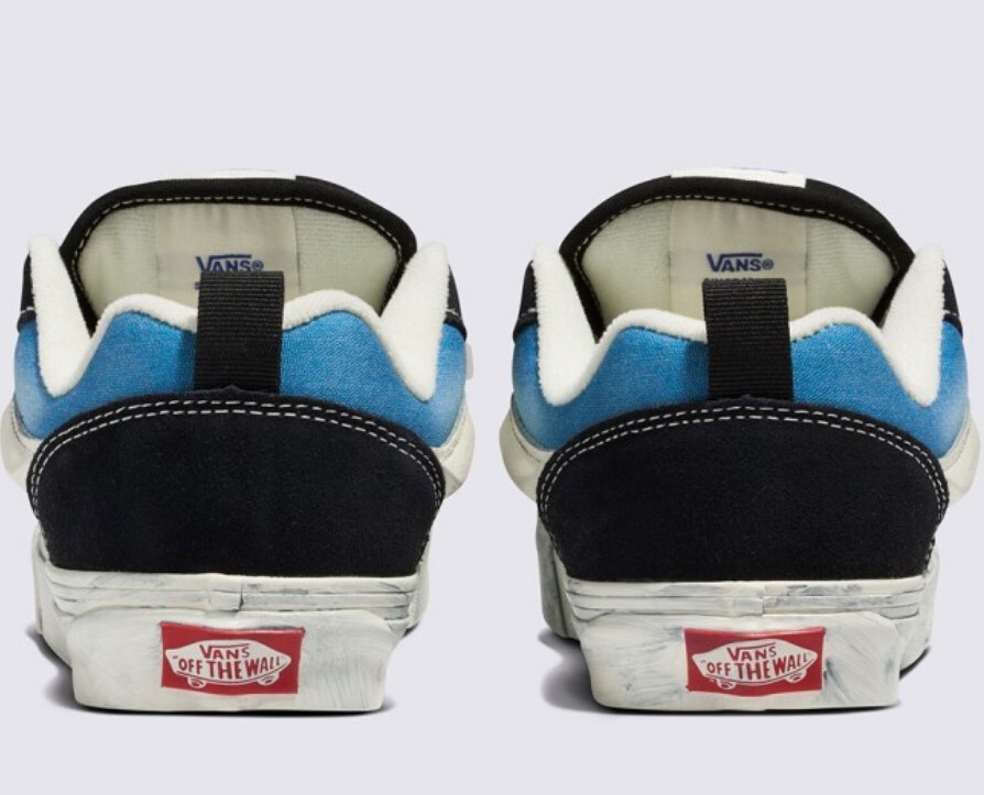 かんば VANS Knu Skool Skate men's sneakers VN000CRPJCN LOW TOP WAVE
