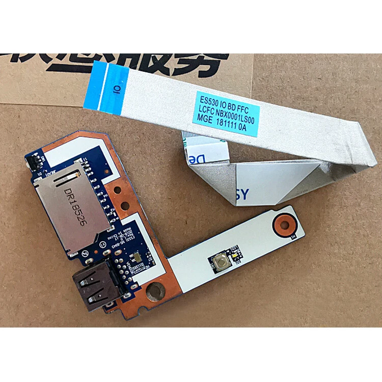 Interruptor de alimentação Ori placa de circuito impresso USB com cabo para Lenovo Ideapad 530S-15IKB NS-B945 - Imagem 2 de 3