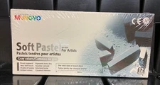 Mungyo Soft Pastels For Artists Gray Colors 12 Pack MP-12GP NIP Grey Scale