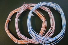 60 Ft - 24 Awg 600V Stranded Silver Plated Copper Teflon/ PTFE Wire 3 X 20 Ft