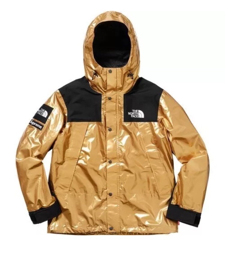 ☆ Supreme The North Face GOLD Metallic Mountain Parka ☆ Supreme The North Face GOLD Metallic Mountain Parka