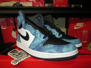 New Air Jordan 1 Alto Retro Tie Dye Aurora Verde Negro Mujer CD0461 100 I |  eBay