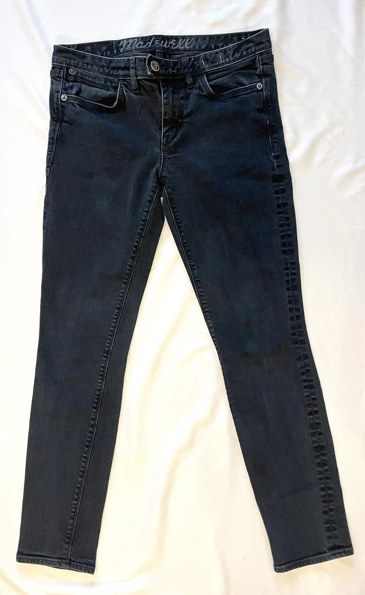 Madewell Women 28 RN77388 High Rise Jeans Dark Wash Skinny Stretch Pre Owned