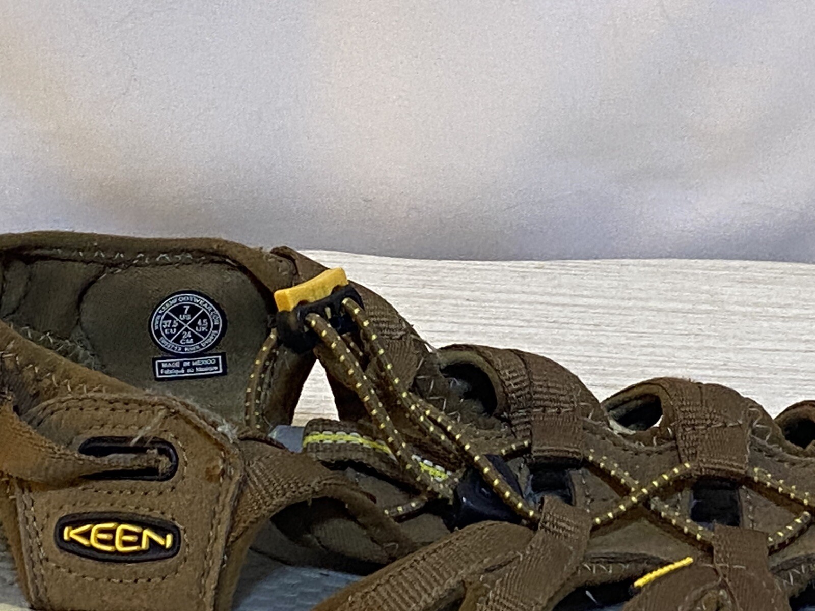 Sandali Keen Newport donna taglia 7 scarpe da trail escursionismo outdoor impermeabili marroni