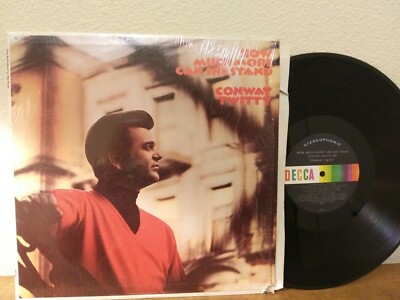 Conway Twitty How Much More Can She Stand LP Near Mint- in Shrink, Decca  J